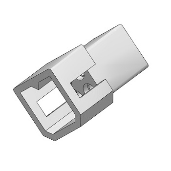 Connector, Plug, 4-Pin, 0.062"
